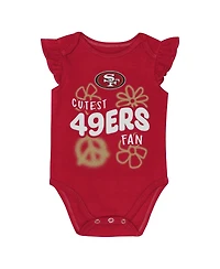 Outerstuff Baby Boys and Girls 2-Piece San Francisco 49ers The Sunshine Bodysuit Set