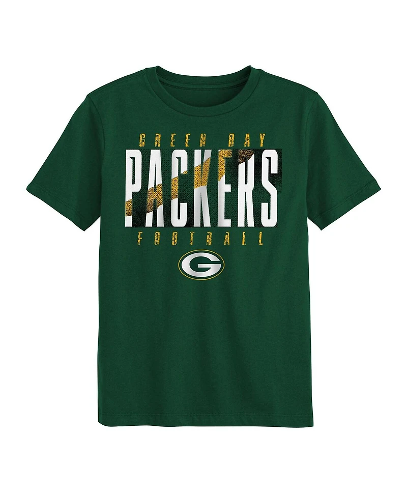 Outerstuff Preschool Green Bay Packers Posterize T-Shirt
