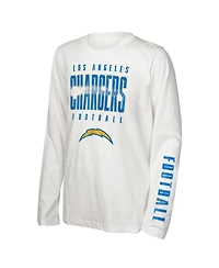 Outerstuff Preschool Los Angeles Chargers The Mix Combo T-Shirt Set