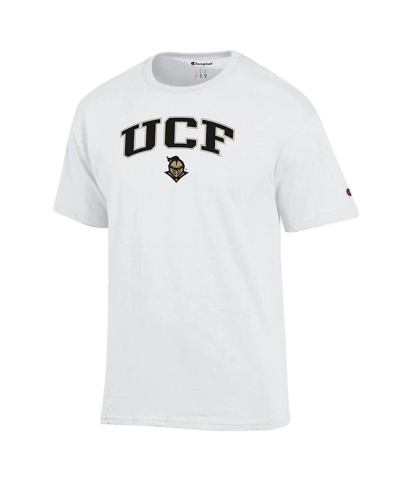 Champion Men's White Ucf Knights Arch Over Logo T-Shirt