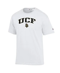 Champion Men's White Ucf Knights Arch Over Logo T-Shirt