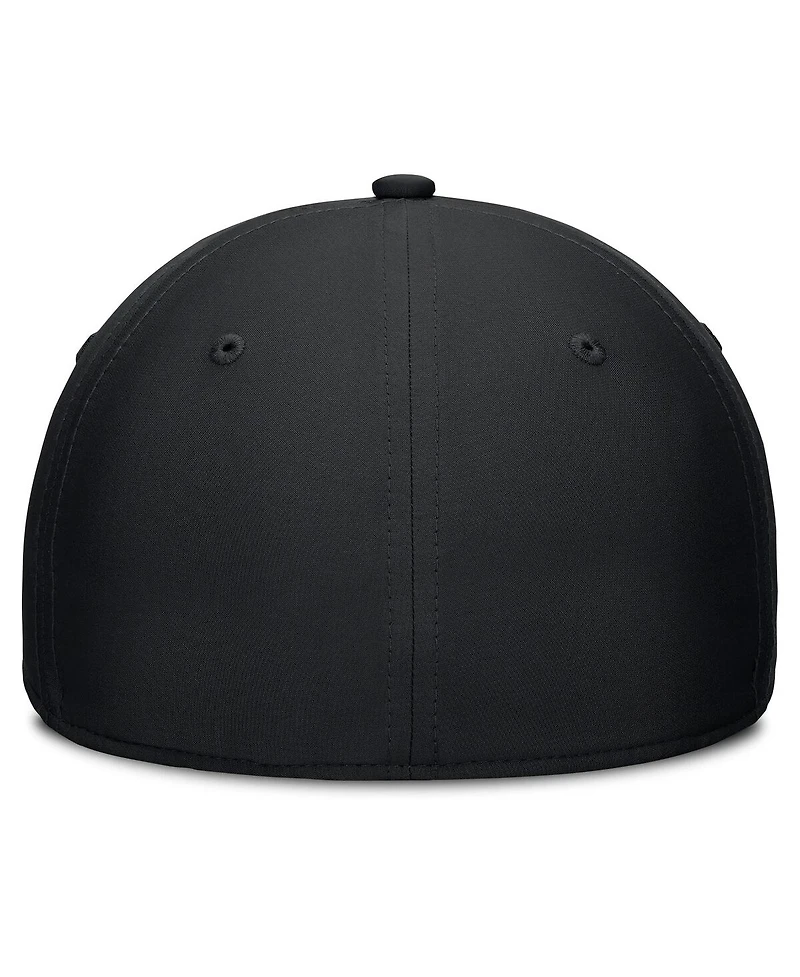 Fanatics Men's Black New Zealand Rugby Wilding Pinchfront Flex Hat