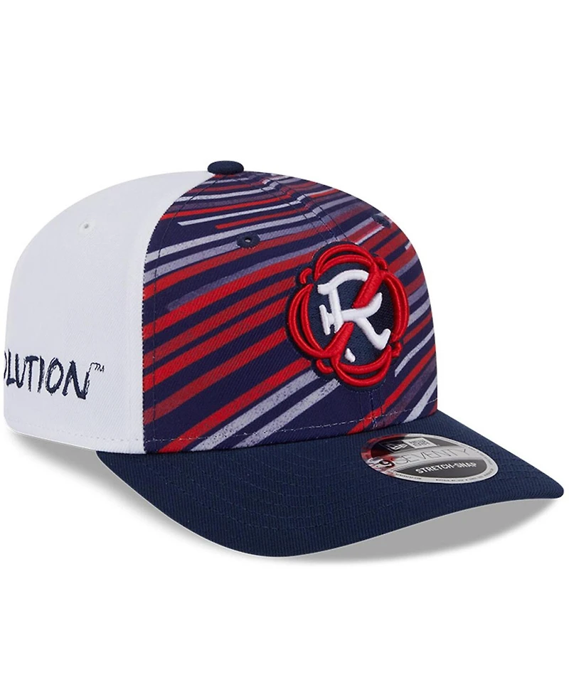 New Era Men's Navy/White New England Revolution 2025 Third 9SEVENTY Stretch snap Hat