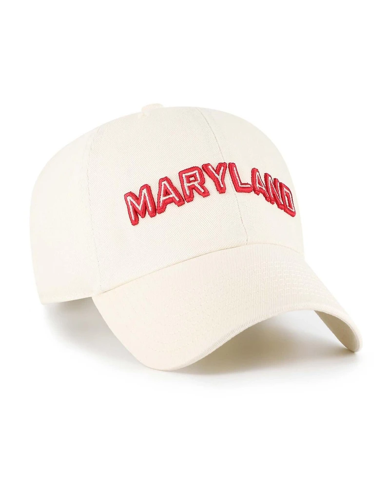 '47 Brand Men's Sand Maryland Terrapins Vault Clean Up Adjustable Hat