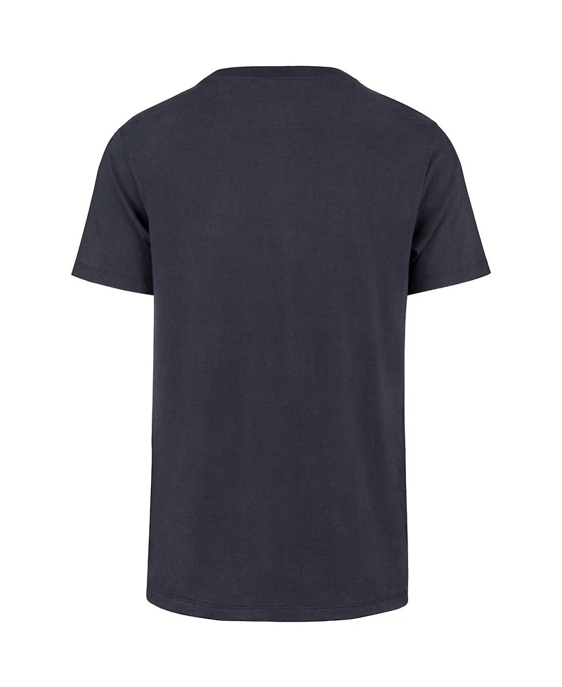 '47 Brand Men's Navy Chicago Bears Stripe Splash Franklin Throwback T-Shirt