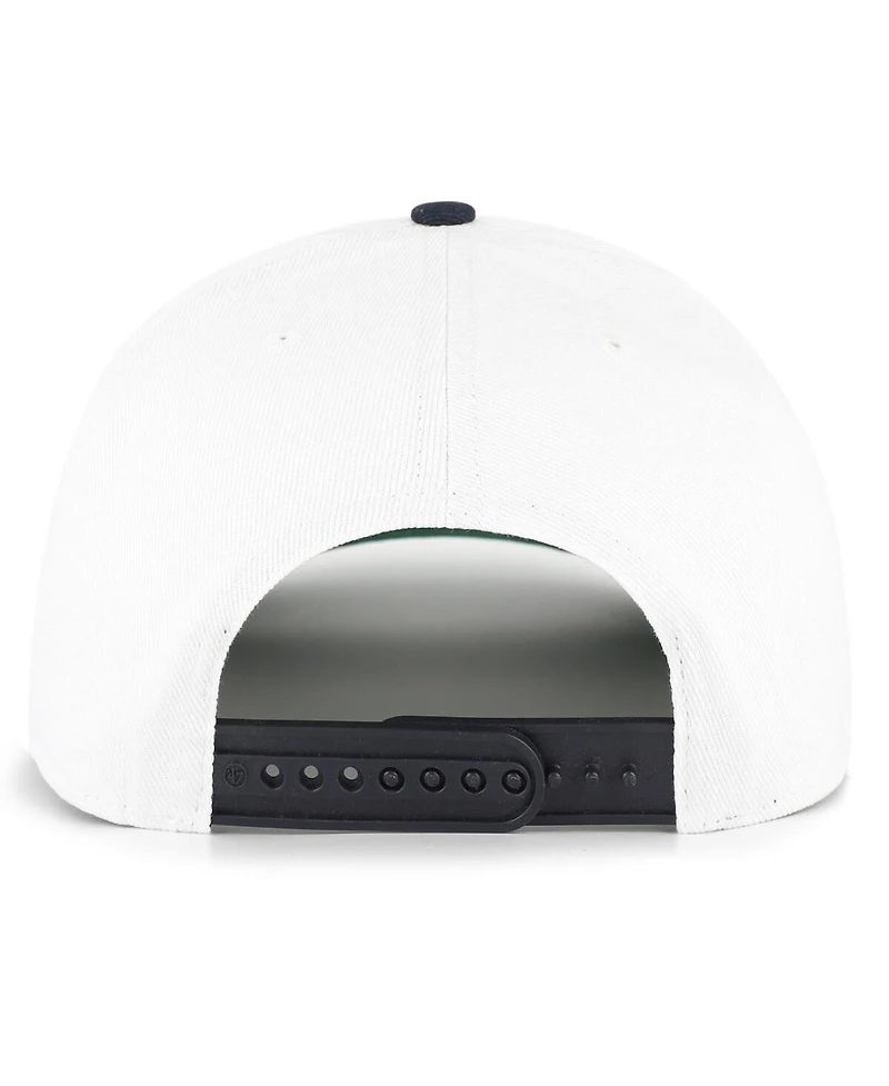 '47 Brand Big Boys and Girls White/Navy Chicago Bears Prime Play Hitch Adjustable Hat