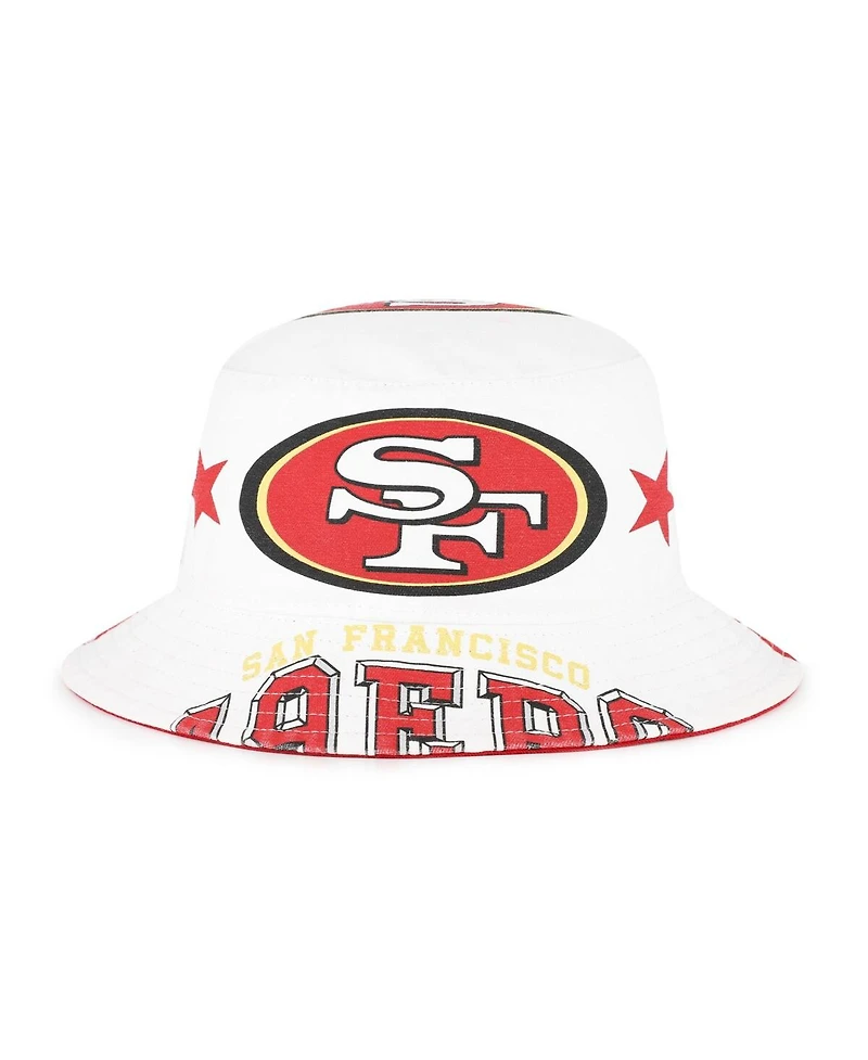 '47 Brand Women's White San Francisco 49ers Energize Bucket Hat
