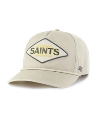 '47 Brand Men's Khaki New Orleans Saints Cairn Hitch Adjustable Hat