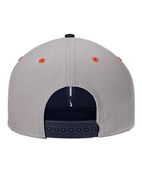 Nike Men's Navy Illinois Fighting Illini Vintage Patch Snapback Hat
