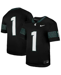 Nike Big Boys and Girls 1 Black Michigan State Spartans Untouchable Replica Game Jersey