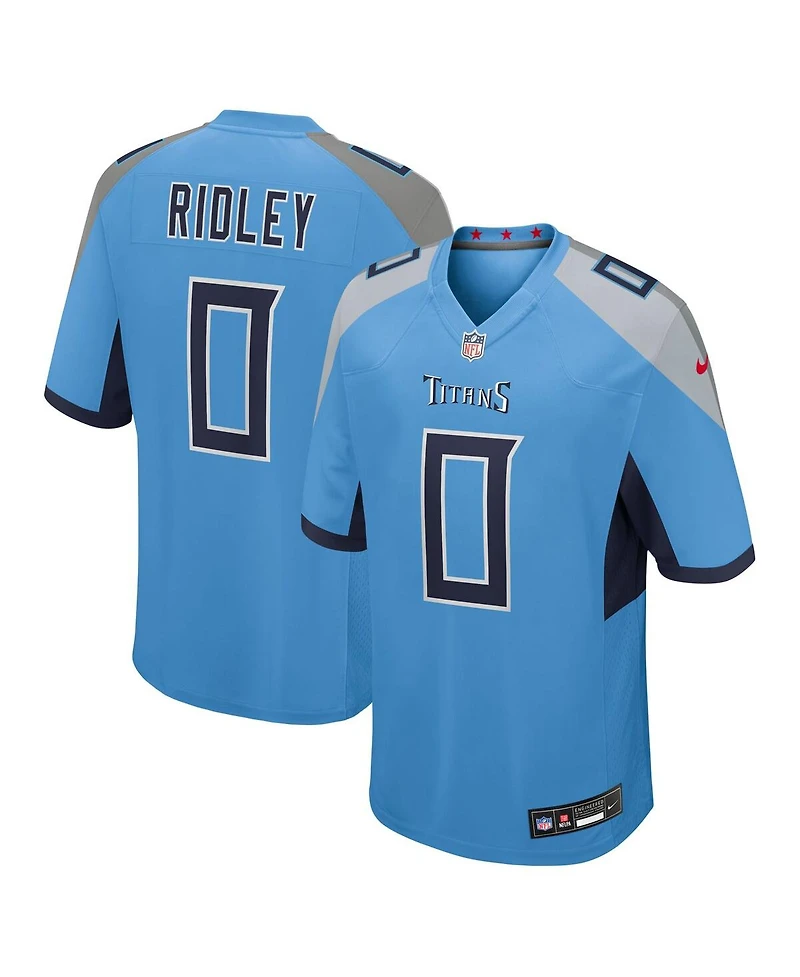 Nike Men's Calvin Ridley Light Blue Tennessee Titans Team Game Jersey
