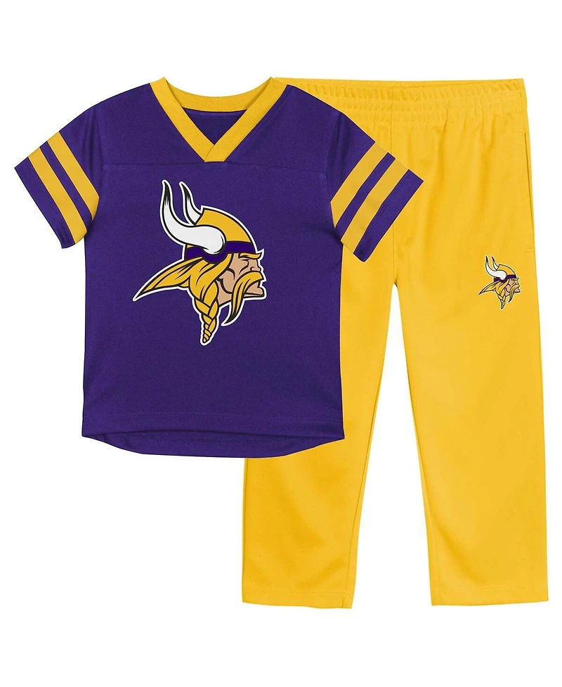 Outerstuff Toddler Minnesota Vikings T-Shirt and Pants Set