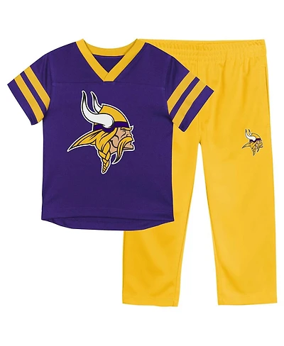 Outerstuff Toddler Minnesota Vikings T-Shirt and Pants Set