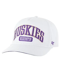 '47 Brand Men's White Washington Huskies Local Arch Hitch Snapback Hat