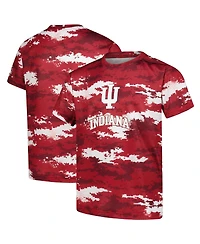 Outerstuff Big Boys and Girls Crimson Indiana Hoosiers Scrimmage Sublimated T-Shirt