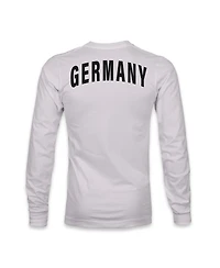 1863FC Men's Silver Germany National Team Arch Long Sleeve T-Shirt