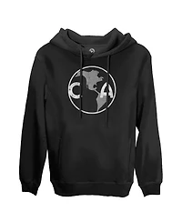 1863FC Men's Black Club America Retro Badge Pullover Hoodie