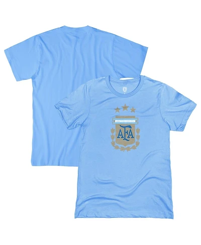1863FC Men's Light Blue Argentina National Team Badge T-Shirt