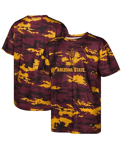 Outerstuff Big Boys and Girls Maroon Arizona State Sun Devils Scrimmage T-Shirt
