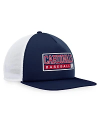 Majestic Men's Navy/White St. Louis Cardinals Foam Trucker Snapback Hat