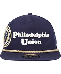 New Era Men's Navy Philadelphia Union Heritage The Golfer Snapback Hat