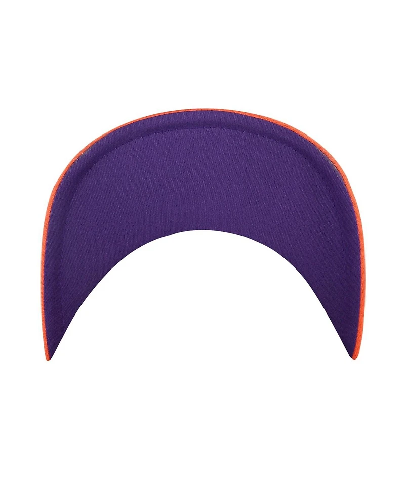 '47 Brand Men's Orange Clemson Tigers Sideband Trucker Adjustable Hat