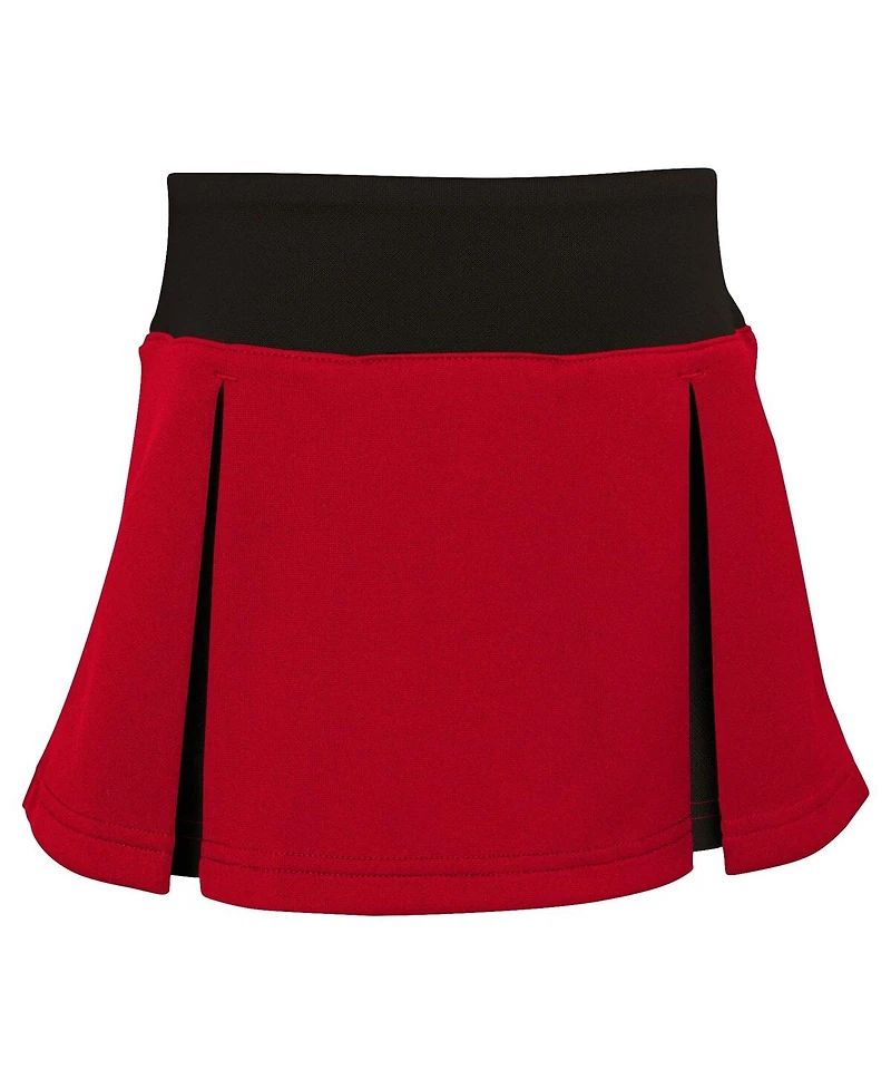 Outerstuff Girls Preschool 2-Piece Red Atlanta Falcons Spirit Cheerleader Set with Bloomers