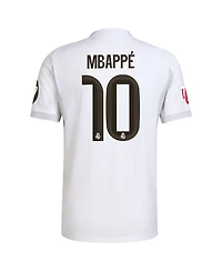 Adidas Men's Kylian Mbappe White Real Madrid 2025/26 Home Authentic Player Jersey