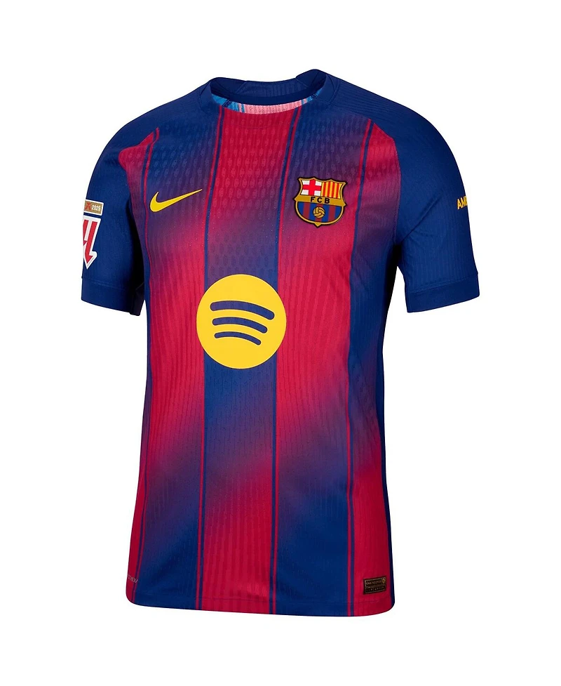 Nike Men's Frenkie de Jong Navy Barcelona 2025/26 Home Authentic Player Jersey