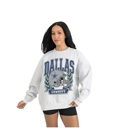Gameday Couture Women's Gray Heritage Premium Fleece Pullover Sweatshirt