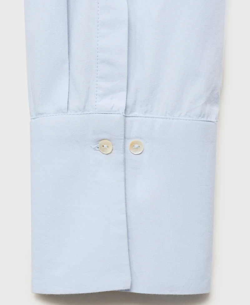 Mango Women's Cotton Strass Shirt