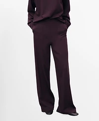 Mango Women's Elastic Waist Jogger Pants