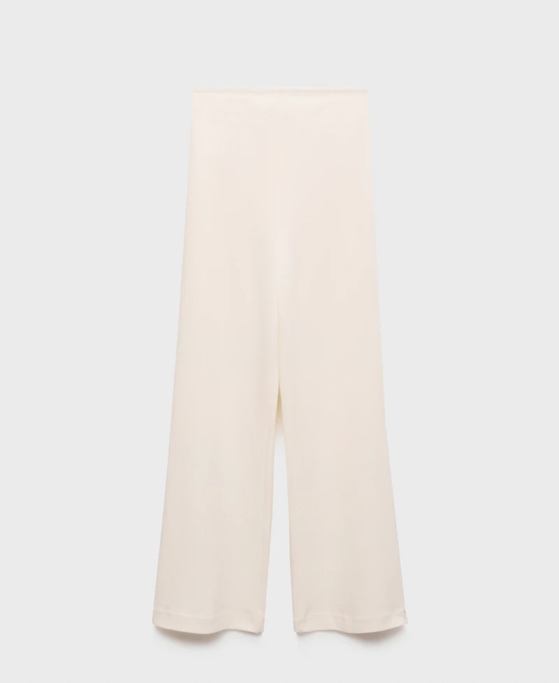 Mango Women's Straight Cotton Maternity Pants