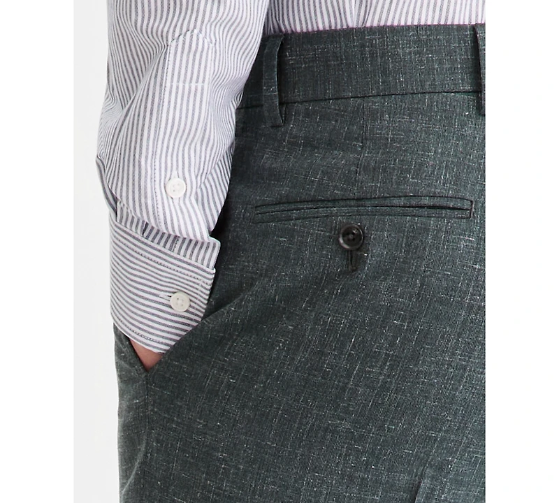 Tommy Hilfiger Mens Modern-Fit Wool Blend Suit Separate Pants