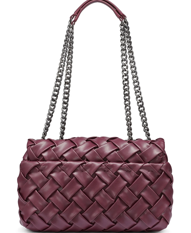 Karl Lagerfeld Paris Lafayette Leather Shoulder Bag