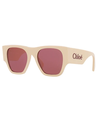 Chloe Women's Rectangle Sunglasses, CH0233S 6N000527