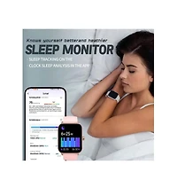 Ruxing Smart Smart Watches For Women Men, Alexa Built-In 1.8" Fitness Tracker Watch For Android Ios, Waterproof Activity Trackers With 105+ Sport