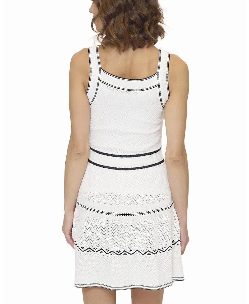Central Park West Women's Emanuel Nautical Stripe Mini Dress