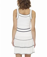 Central Park West Women's Emanuel Nautical Stripe Mini Dress