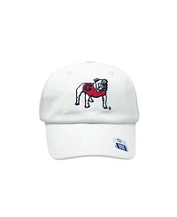 Bits & Bows Toddler Officially Licensed Georgia Bulldogs Baseball Hat White