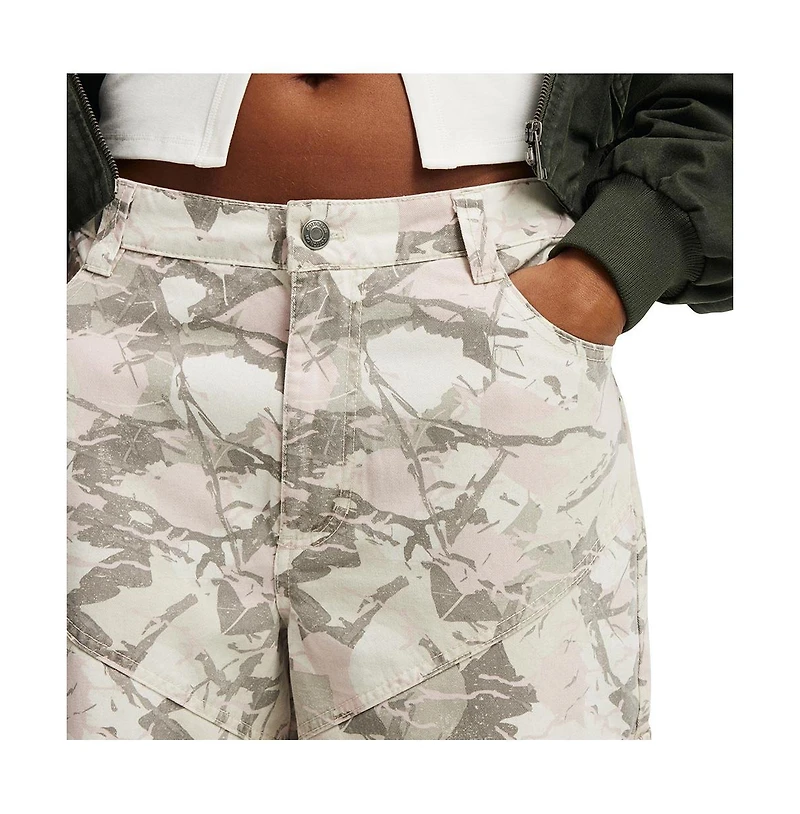 Cotton On Women's Long Cargo Jort