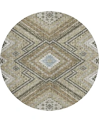 Dalyn Portico Washable PO5 8'x8' Round Area Rug