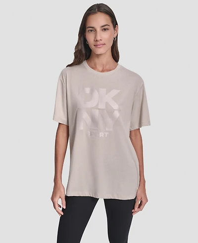 Dkny Women's Oversized Short Sleeve Tunic T-Shirt