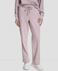 Dkny Women's Sport Stacked Transfer Logo Track Pants