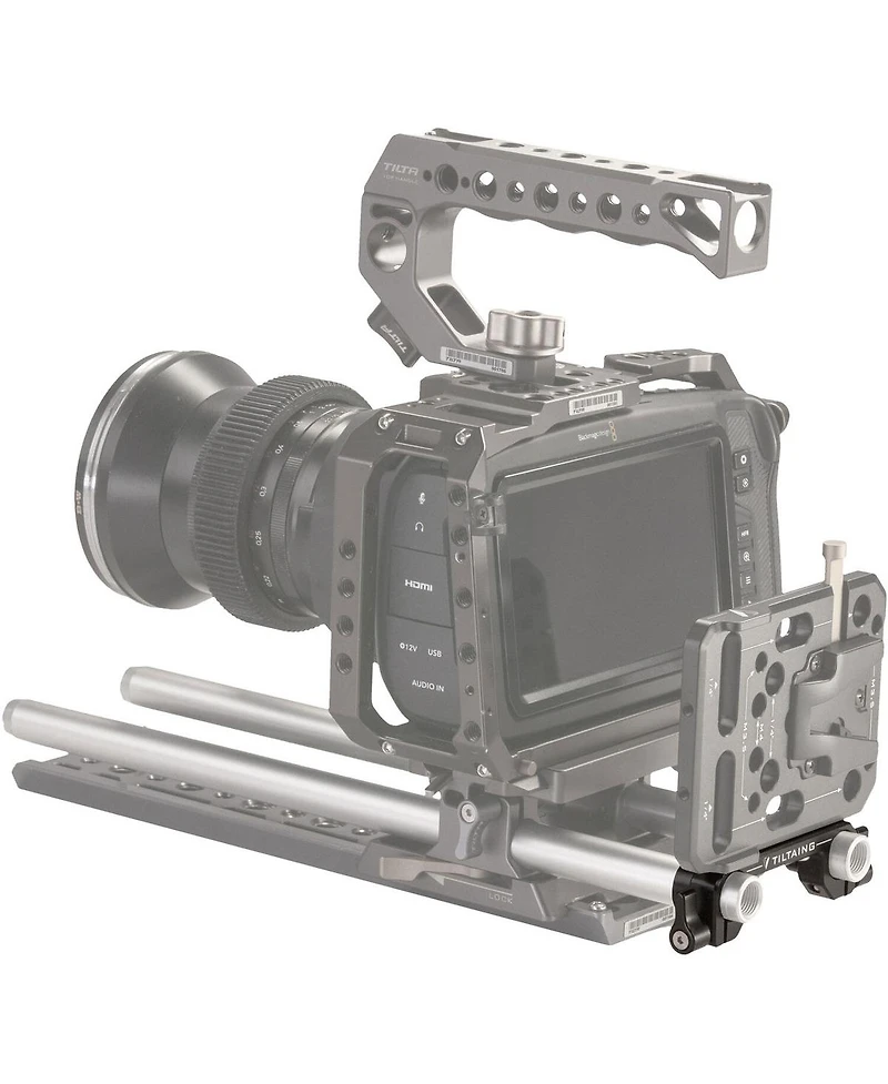 Tilta 15mm Lws Rod Adapter for Mini/Pocket V-Mount Battery Plate
