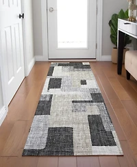 Dalyn Portico Washable PO3 2'3"x7'6" Runner Area Rug