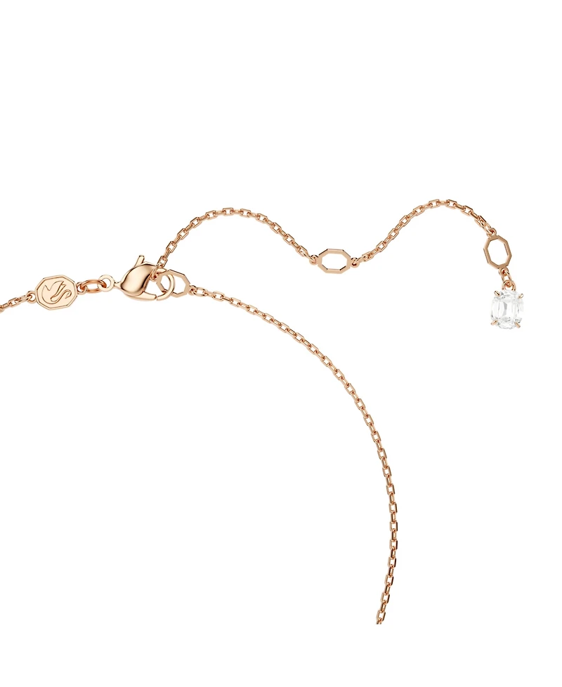 Swarovski Mesmera Rose Gold Tone Plated Earrings and Necklace Set