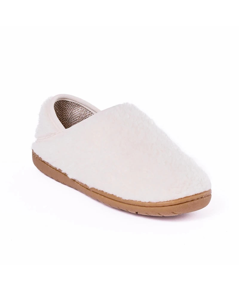 Minnetonka Women's Packaway Fabric Slipper Collabsible Heel