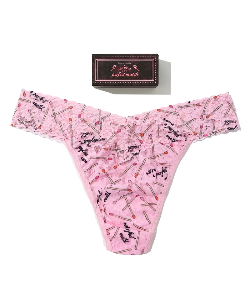 Hanky Panky Women's Signature Original Rise Thong Underwear