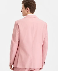 Tommy Hilfiger Men's Modern-Fit Th Flex Stretch Chambray Suit Separates Jacket